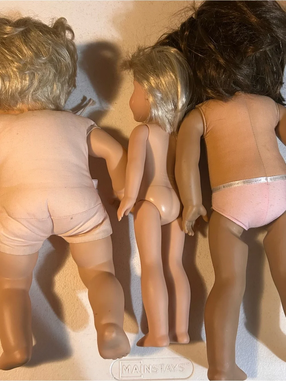 Lot of 3 Authentic American Girl Dolls Bitty Baby Boy TLC Repair Project